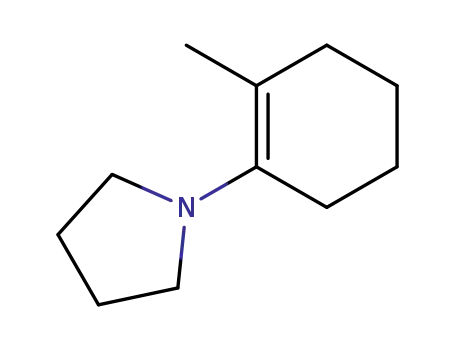 Pyrrolidine, 1-(2-methyl-1-cyclohexen-1-yl)-