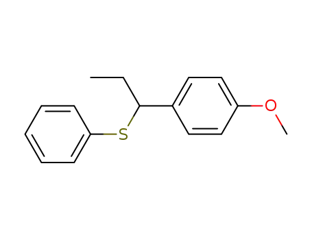 1-(4-Methoxyphenyl)-1-phenylthiopropane