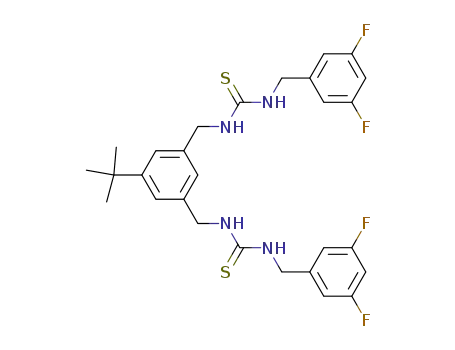 1-{3-tert-Butyl-5-[3-(3,5-difluoro-benzyl)-thioureidomethyl]-benzyl}-3-(3,5-difluoro-benzyl)-thiourea