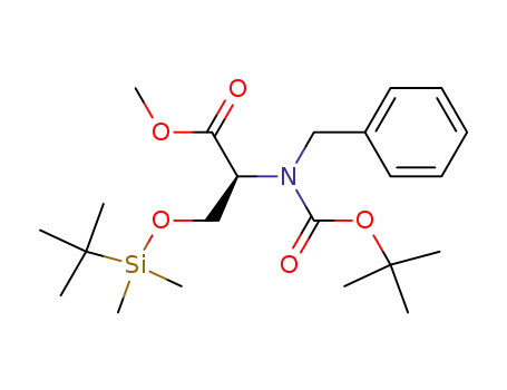 (S)-2-(Benzyl-tert-butoxycarbonyl-amino)-3-(tert-butyl-dimethyl-silanyloxy)-propionic acid methyl ester