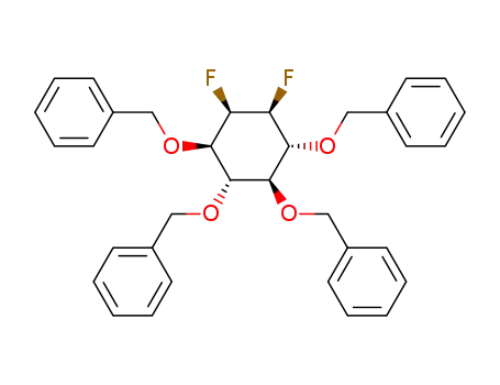 D-3,4,5,6-tetra-O-benzyl-1,2-dideoxy-1,2-difluoro-myo-inositol