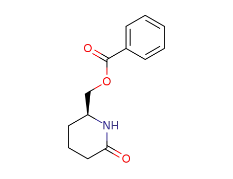 Benzoic acid (S)-6-oxo-piperidin-2-ylmethyl ester