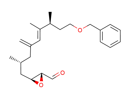 (2R,3S)-3-((E)-(2R,7S)-9-Benzyloxy-2,6,7-trimethyl-4-methylene-non-5-enyl)-oxirane-2-carbaldehyde