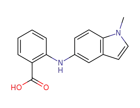 Benzoic acid, 2-[(1-methyl-1H-indol-5-yl)amino]-