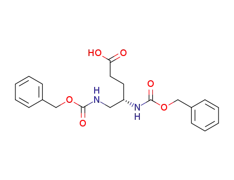 Pentanoic acid, 4,5-bis[[(phenylmethoxy)carbonyl]amino]-, (S)-