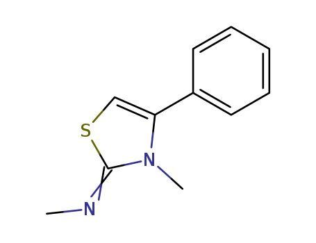 Methanamine, N-(3-methyl-4-phenyl-2(3H)-thiazolylidene)-