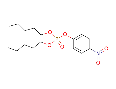 Molecular Structure of 7364-82-1 (Phosphoric acid,4-nitrophenyl dipentyl ester)