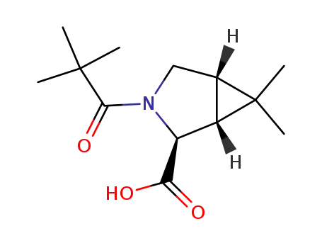 (1R,2S,5S)-3-(2,2-Dimethyl-propionyl)-6,6-dimethyl-3-aza-bicyclo[3.1.0]hexane-2-carboxylic acid