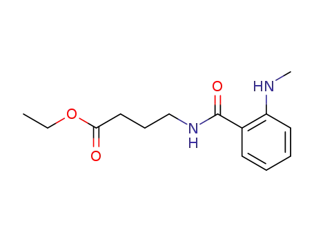 ethyl 4-[(2-methylamino)benzoyl]aminobutanoate