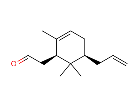 (1R,5R)-(5-allyl-2,6,6-trimethylcyclohex-2-enyl)acetaldehyde