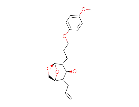 (1S,2S,3S,4R,5R)-2-Allyl-4-[3-(4-methoxy-phenoxy)-propyl]-6,8-dioxa-bicyclo[3.2.1]octan-3-ol