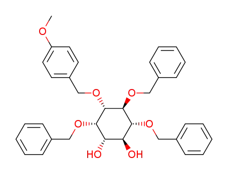 D- 묘-이노시톨, 3-O- (4- 메 톡시 페닐) 메틸 -2,4,5- 트리스 -O- (페닐 메틸)-
