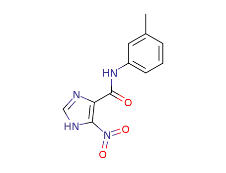 Molecular Structure of 221223-57-0 (5-nitro-4-imidazole-N-(m-tolyl)carboxamide)