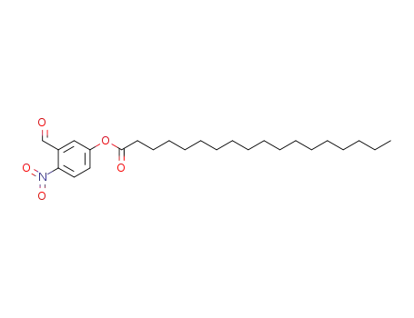 Octadecanoic acid 3-formyl-4-nitro-phenyl ester