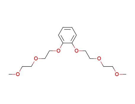 Molecular Structure of 57721-93-4 (Benzene, 1,2-bis[2-(2-methoxyethoxy)ethoxy]-)