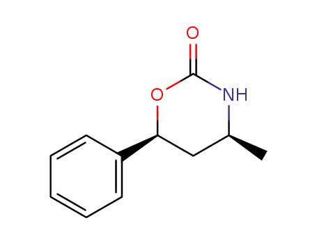 cis-4-methyl-6-phenyltetrahydro-2H-1,3-oxazin-2-one
