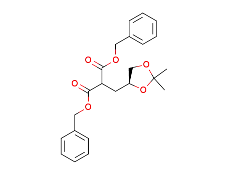 (4S)-4-<2,2-bis(benzoxycarbonyl)ethyl>-2,2-dimethyl-1,3-dioxolane
