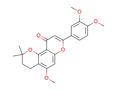 8-(3,4-Dimethoxy-phenyl)-5-methoxy-2,2-dimethyl-3,4-dihydro-2H-pyrano[2,3-f]chromen-10-one
