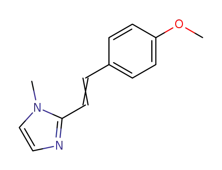 2-[(E)-2-(4-Methoxy-phenyl)-vinyl]-1-methyl-1H-imidazole
