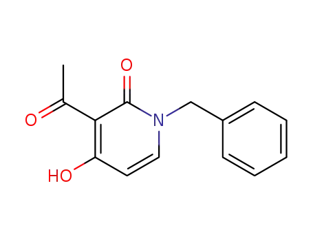 3-acetyl-1-benzyl-4-hydroxy-2-pyridone