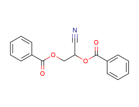 Propanenitrile,2,3-bis(benzoyloxy)- cas  84348-15-2
