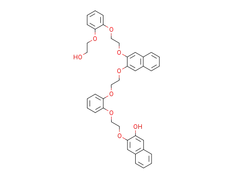 2-(2-{2-[3-(2-{2-[2-(3-hydroxy-2-naphthyloxy)ethoxy]phenoxy}ethoxy)-2-naphthyloxy]ethoxy}phenoxy)ethanol