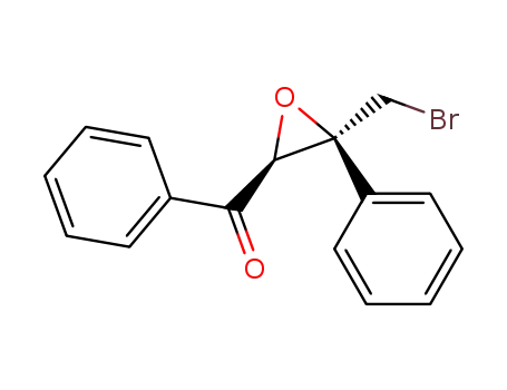 Molecular Structure of 23265-28-3 ([3-(bromomethyl)-3-phenyloxiran-2-yl](phenyl)methanone)