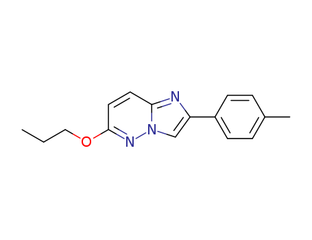 Imidazo[1,2-b]pyridazine, 2-(4-methylphenyl)-6-propoxy-