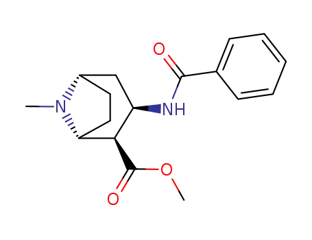 (1R,2R,3R,5S)-3-Benzoylamino-8-methyl-8-aza-bicyclo[3.2.1]octane-2-carboxylic acid methyl ester