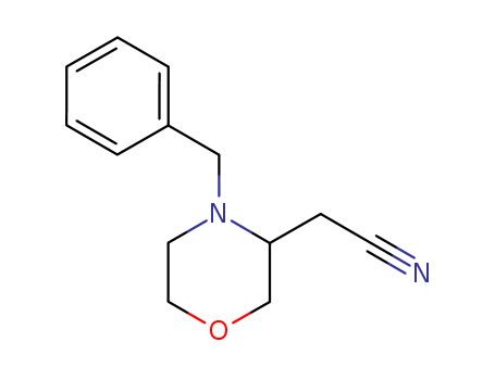 (4-Benzyl-morpholin-3-yl)-acetonitrile