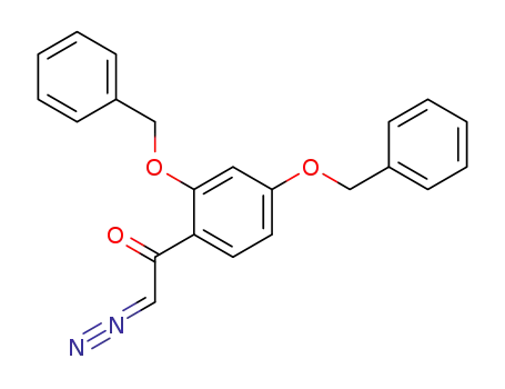 1-(2,4-Bis-benzyloxy-phenyl)-2-diazo-ethanone