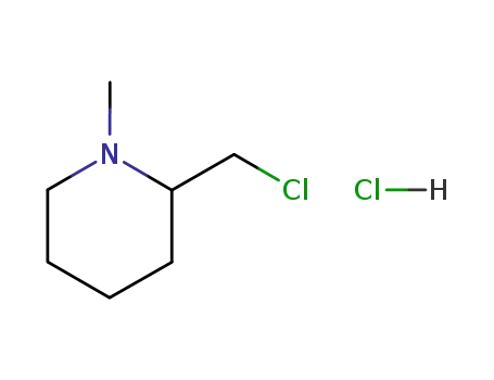 N-(2-Chloromethyl)-N-methylpiperidine, hydrochloride salt