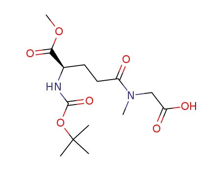 (N-tert-butoxycarbonyl)-[α-methyl (2R)-glutamyl]-γ-sarcosine