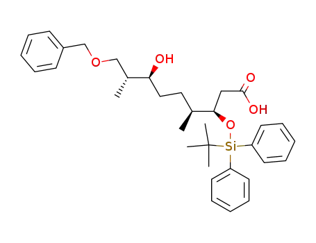 (3R,4S,7S,8R)-9-Benzyloxy-3-(tert-butyl-diphenyl-silanyloxy)-7-hydroxy-4,8-dimethyl-nonanoic acid