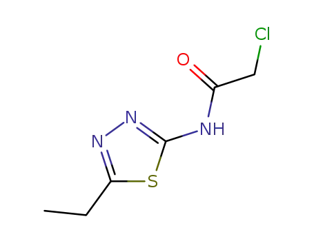 2- 클로로 -N- (5- 에틸-[1,3,4] THIADIAZOL-2-YL)-아 세타 미드