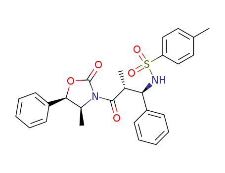 (4S,5R)-4-methyl-3-<(2R,3R)-2-methyl-3-phenyl-3-(tosylamino)propionyl>-5-phenyloxazolidin-2-one