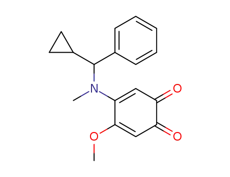 4-[(Cyclopropyl-phenyl-methyl)-methyl-amino]-5-methoxy-[1,2]benzoquinone