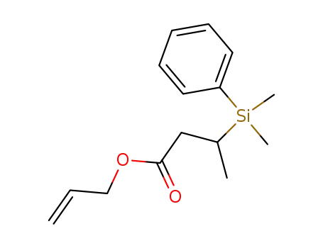 allyl 3-dimethyl(phenyl)silylbutanoate