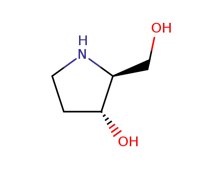 Molecular Structure of 198705-78-1 ((2S,3R)- 3-hydroxy-2-PyrrolidineMethanol)