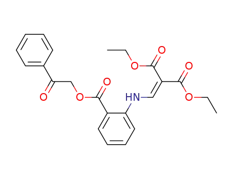 2-{[2-(2-Oxo-2-phenyl-ethoxycarbonyl)-phenylamino]-methylene}-malonic acid diethyl ester