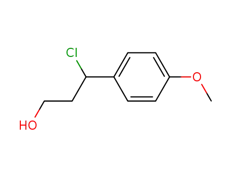 3-Chloro-3-(4-methoxy-phenyl)-propan-1-ol