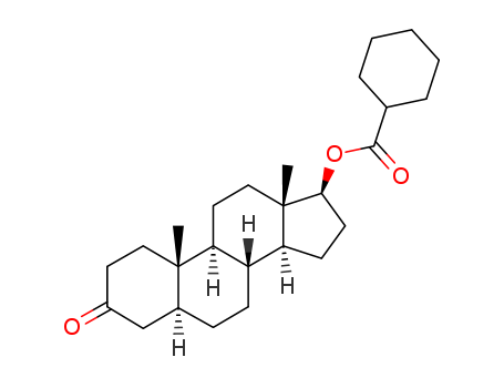 [(5S,8R,9S,10S,13S,14S,17S)-10,13-dimethyl-3-oxo-1,2,4,5,6,7,8,9,11,12,14,15,16,17-tetradecahydrocyclopenta[a]phenanthren-17-yl] cyclohexanecarboxylate cas  20592-38-5