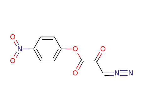 Molecular Structure of 111337-51-0 (4-Nitrophenyl3-diazopyruvate)