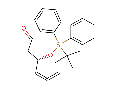 (S)-3-(tert-Butyl-diphenyl-silanyloxy)-hexa-4,5-dienal