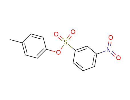 Molecular Structure of 5354-03-0 (4-methylphenyl 3-nitrobenzenesulfonate)