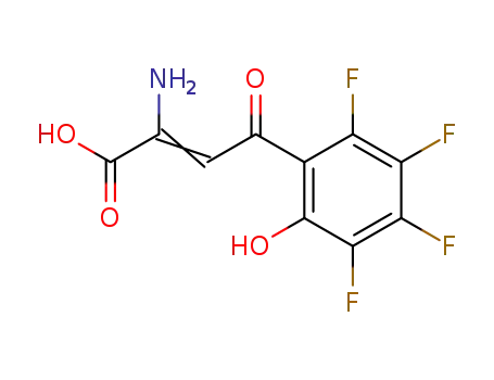 2-amino-3-(2-hydroxy-3,4,5,6-tetrafluorobenzoyl)acrylic acid