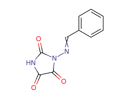 Molecular Structure of 42839-64-5 (Imidazolidinetrione, [(phenylmethylene)amino]-)