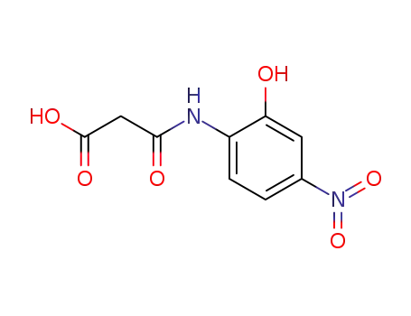 Molecular Structure of 252189-12-1 ([N-(2-hydroxy-4-nitro)phenyl]malonamic acid)
