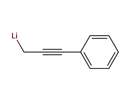 3-lithio-1-phenyl-1-propyne