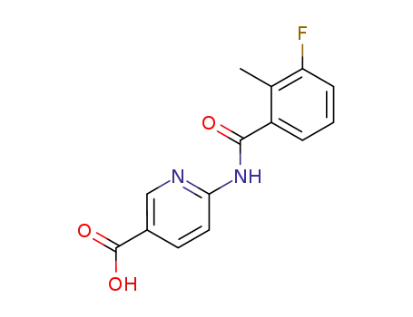 6-(3-fluoro-2-methyl-benzoylamino)-nicotinic acid